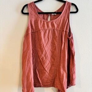 Stylish Terracotta Tank Top
